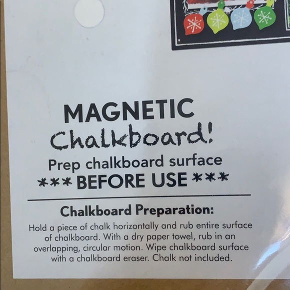 Studio NIP Magnetic Chalkboard Merry Christmas - Picture 9 of 11